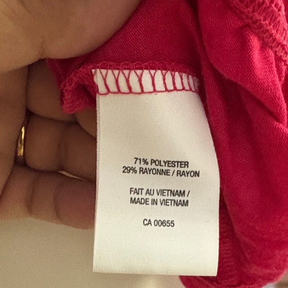 Lululemon Athletica Fuchsia Long Sleeve Blouse - Picture 3 of 8